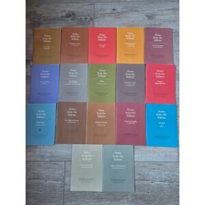 Lot of 17 Franklin‎ Library "Notes from the Editors" Books - 100 Greatest Books